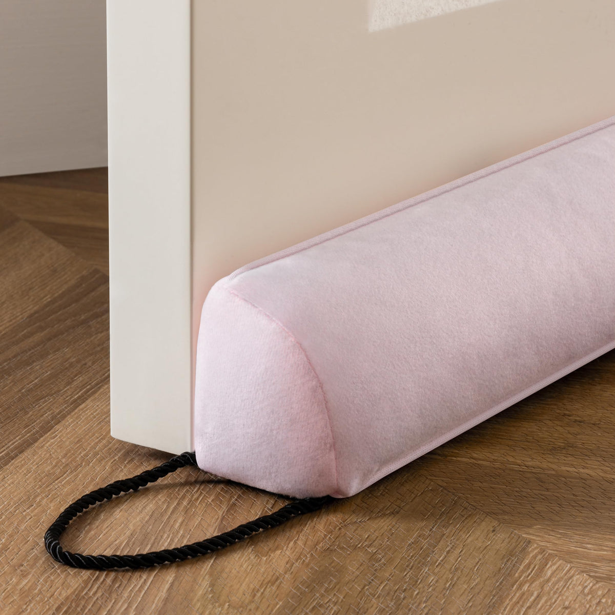 Sunolga Door Draft Stopper with Removable Washable Cover, 36", Beige