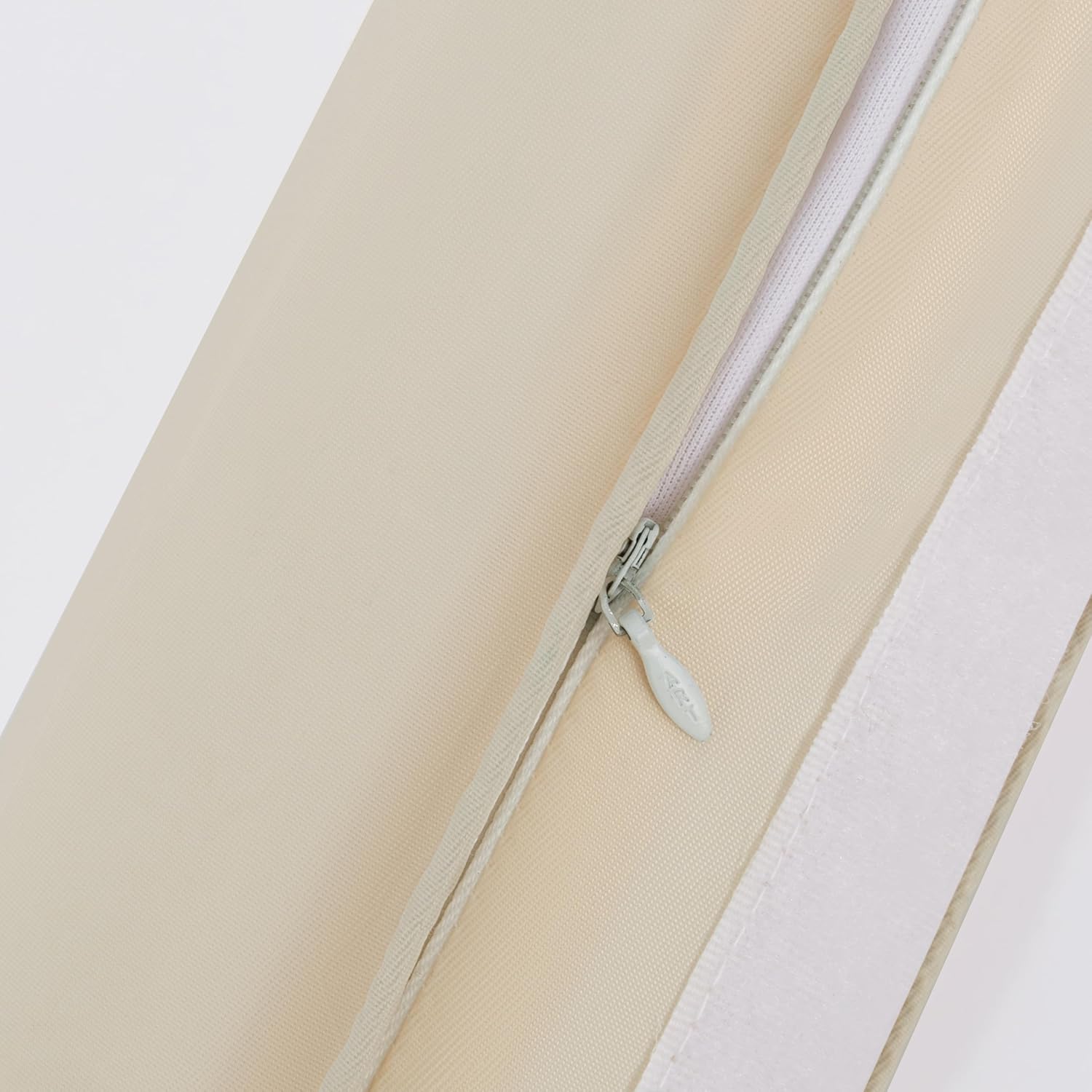 Sunolga Water Resistant Door Draft Stopper, Removable Cover, 36", Beige