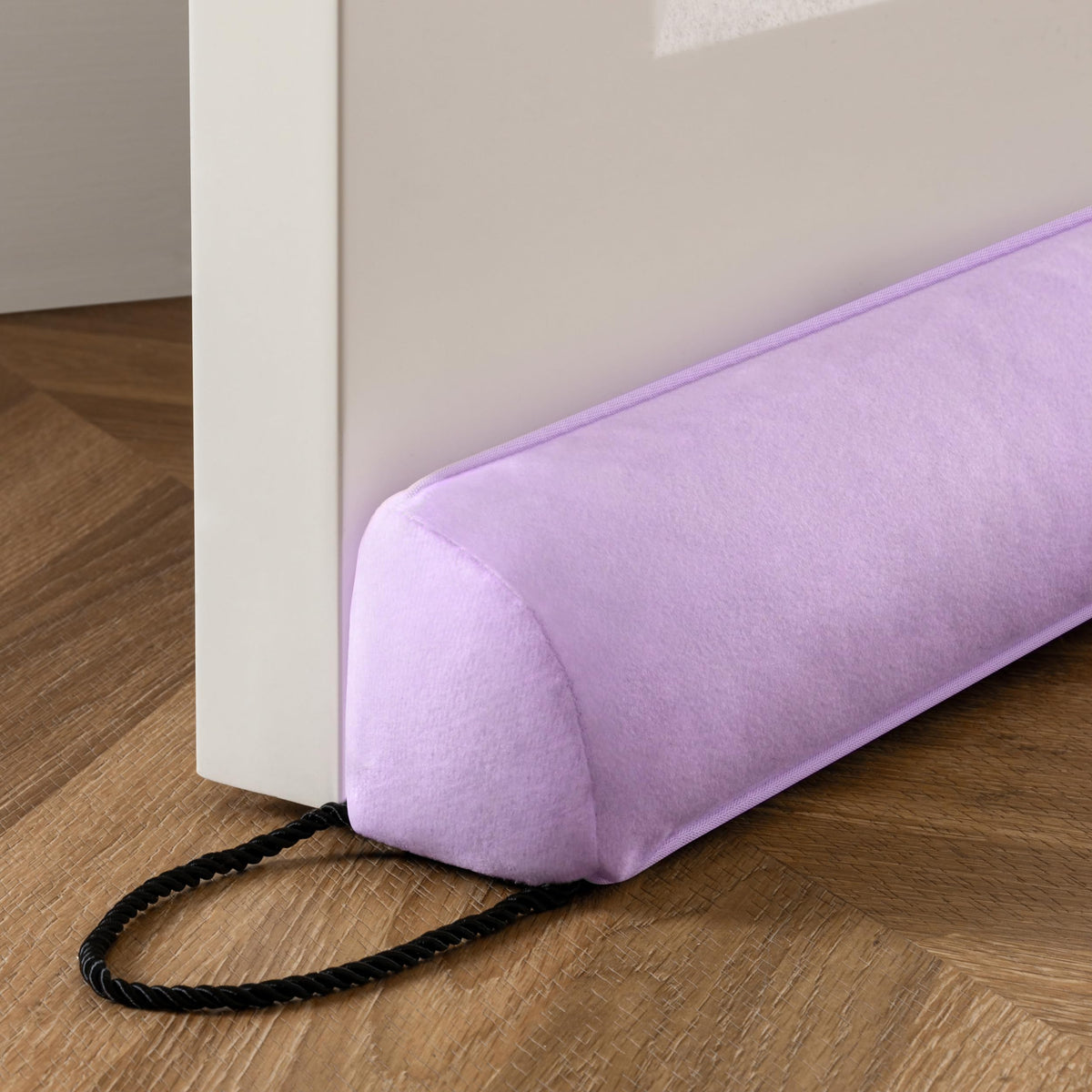 Sunolga Door Draft Stopper with Removable Washable Cover, 36", Beige